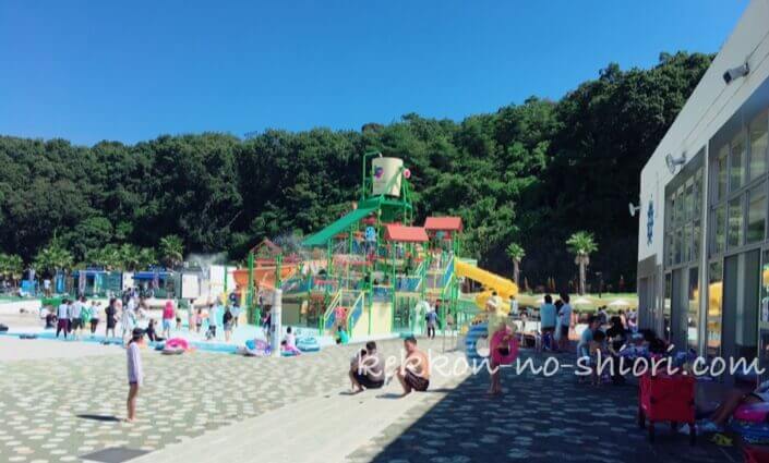 ネスタリゾート神戸 プール 水の要塞